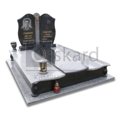 Подвійний пам`ятник з граніту купити